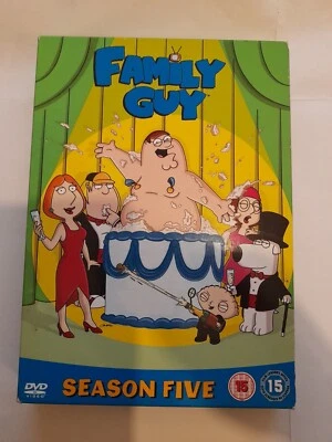 Family Guy: Season 5 (DVD,2006,3 Disc Box Set, Slipcover)-Over 40 Deleted Scenes - Image 1 of 4