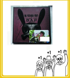 B.A.P Official Autographed CD Badman BAP Bang Yong Guk Sealed Basses Kpop Kstar - Picture 1 of 2