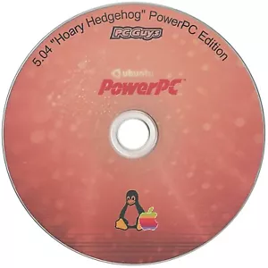 Ubuntu 5.04 "Hoary Hedgehog" PowerPC Edition - CD Install - Apple Mac G3 G4 G5 i - Picture 1 of 1