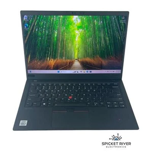 Lenovo ThinkPad X1 Carbon 7th Gen 4K Quad i7-10510U 1.80GHz 512GB SSD 16GB RAM - Picture 1 of 6