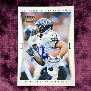 Derrick Alexander 1997 Score #157 MINT Michigan Wolverines Legends Ravens Jersey - Picture 1 of 2