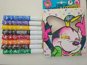 Vintage Pentech Electric Mouse 8 Scented Markers - Picture 1 of 5