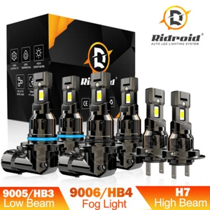 Kit combinado de 6 bombillas antiniebla altas bajas para faros LED para KIA FORTE 2019-2021 - Imagen 1 de 20