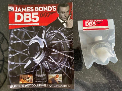 BUILD YOUR OWN EAGLEMOSS JAMES BOND 007 1:8 ASTON MARTIN DB5 ISSUE 62 INCL PARTS - Image 1 of 2