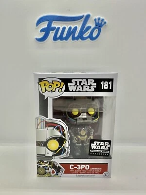 Funko Pop Star Wars C-3PO 181 Smuggler’s Bounty Exclusive 🇺🇸 - Photo 1/4