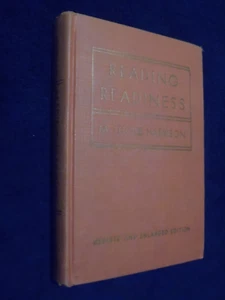 Reading Readiness by Lucile Harrison 1939 HC Revised and Enlarged Edition - Imagen 1 de 3