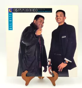1989 Entouch Featuring Keith Sweat All Nite 12" Single Vinyl Record Elektra - Picture 1 of 6