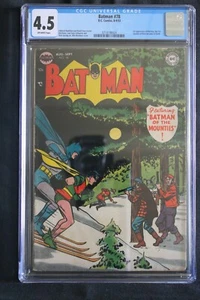 Batman #78 - DC COMICS 1953 - SLABBED CGC 4.5 - Bild 1 von 2