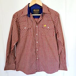 Women's Brigalow Western Button Shirt Size 14 Great Condition