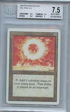 MTG Revised Sol Ring BGS 7.5 NM+ Card Magic Amricons 5626