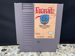 Faxanadu Nintendo NES Authentic US cart only Original - Picture 1 of 5