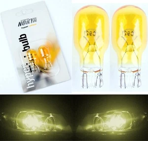 Nokya 921 912 T15 Nok5238 18W Giallo Due Lampadine Cargo Tronco Luce Ricambio - Picture 1 of 4