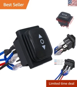 Momentary Waterproof Rocker Switch with 6 Pin Wiring for Motor Direction Control - Picture 1 of 7