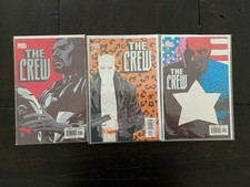 The Crew #1, 2 & 5 HIGH GRADE 1st Josiah X Black Panther War Machine Marvel 2003