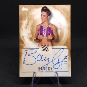 2017 Topps WWE Undisputed BAYLEY On Card Autograph Bronze /99 #UA-BA - Picture 1 of 2