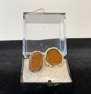 Schönes natürliches Tabasco Geoden geschnittenes Paar in Schutzhülle Posten #14 - Bild 1 von 15