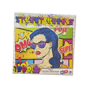 1000 Piece Puzzle Street Murals Pop Art Woman #04600 Sure Lox NEW - Picture 1 of 1