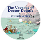 The Voyages of Doctor Dolittle,Hugh Lofting Children's Audiobook in 6 Audio CDs 