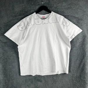 Supreme Upside Down Tee White Mens XL FW22 Skater Surf Casual Logo USA - Picture 1 of 10