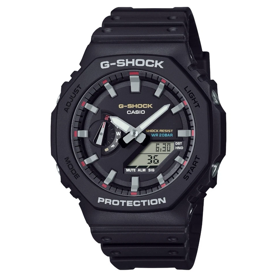 Casio G Shock GA-2100RL-1A esfera negra banda negra  Foto 1 de 1