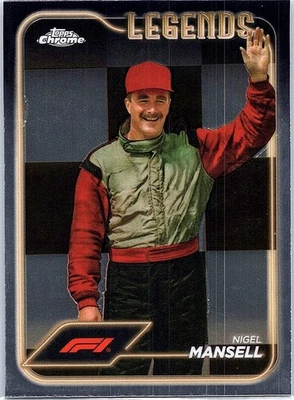 2024 Topps Chrome Formula 1 - Nigel Mansell #194 Legends - Image 1 of 2