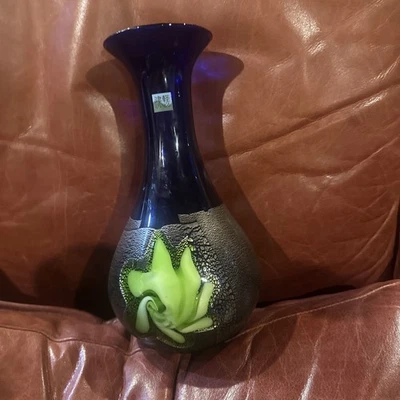 Jarrón de vidrio japonés (casi como nuevo) TSUGARU VIDRO. Foto 1 de 4