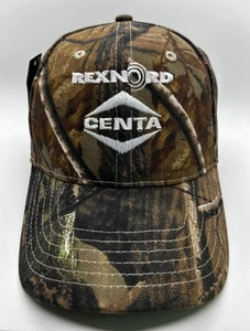 Rexnord Centa Cap Hat Adult Adjustable Camo Polycotton - Picture 1 of 7