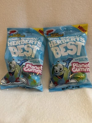HERBERTS BEST ALWAYS 原装 FF PLANET GUMMIES 水果中心-2.6.盎司-2包新品 — 第 1/4 张图片