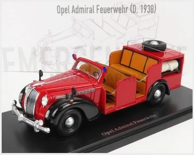 AUTOCULT ATC12016 OPEL - ADMIRAL TRUCK FEUERWEHR - FIRE ENGINE GERMANY 1938 - RE - Immagine 1 di 2
