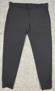 Greyson Jogger Pants Mens 36x30 Black Golf Stretch Performance Wolf - Picture 1 of 8