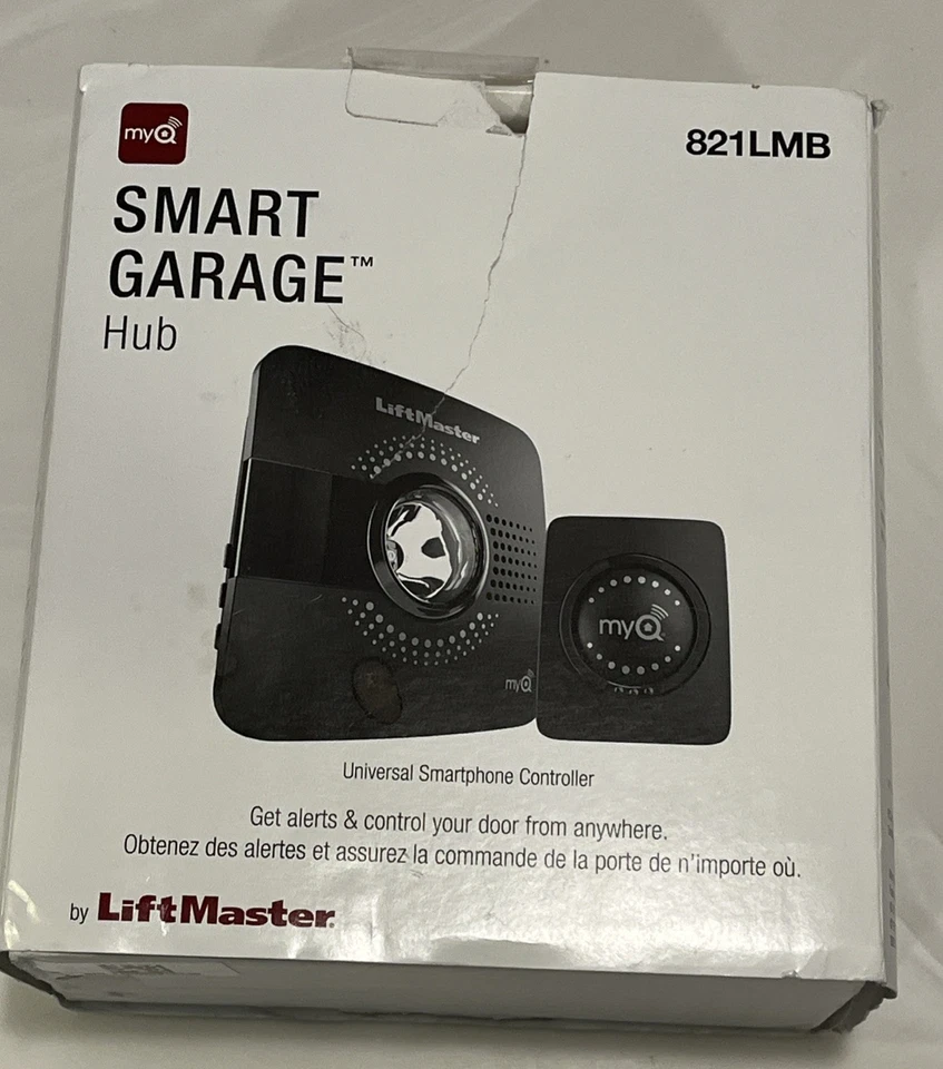 New! LiftMaster 821LMB MyQ Garage Universal Smartphone Door Controller - Image 1 of 3