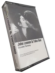John Lennon Yoko Ono Double Fantasy Cassette Tape 1980 Geffen Records Vintage - Bild 1 von 6