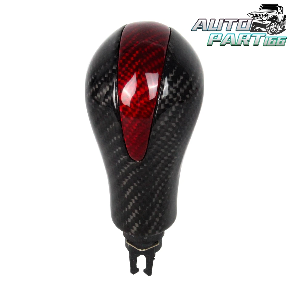For Infiniti G25 G35 G37 FX37 QX50 QX70 Carbon Fiber Gear Shift Knob Automatic - Imagem 1 de 4