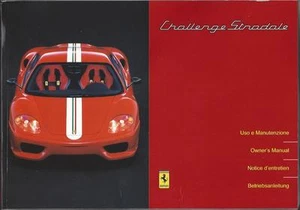 FERRARI CHALLENGE STRADALE Betriebsanleitung 2003 notice d´entretien uso.. BA - Picture 1 of 8
