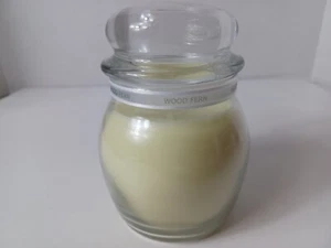 Bath & Body Works Wood Fern Real Essence White Barn Candle 15 oz - Picture 1 of 4