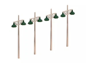Ratio Models 454 Concrete Lamps Kit platform lighting OO/HO BNIB (e) - Foto 1 di 2