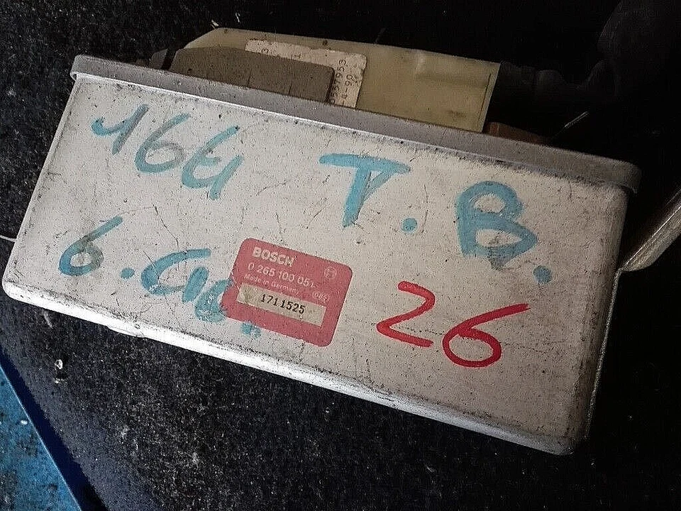 Alfa Romeo 164 6 cilindri TB Centralina BOSCH 0265100051 originale P9-sb2-26 Foto 1 de 1