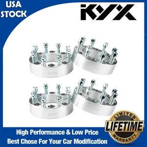 Wheel Spacers 2"-8x6.5-9/16"- studs 126.15 For Dodge Ford Chevy 2pcs KYX - Picture 1 of 11