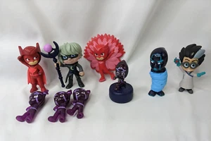 PJ Masks Luna Girl Romeo Ninja Figure Lot - Picture 1 of 8