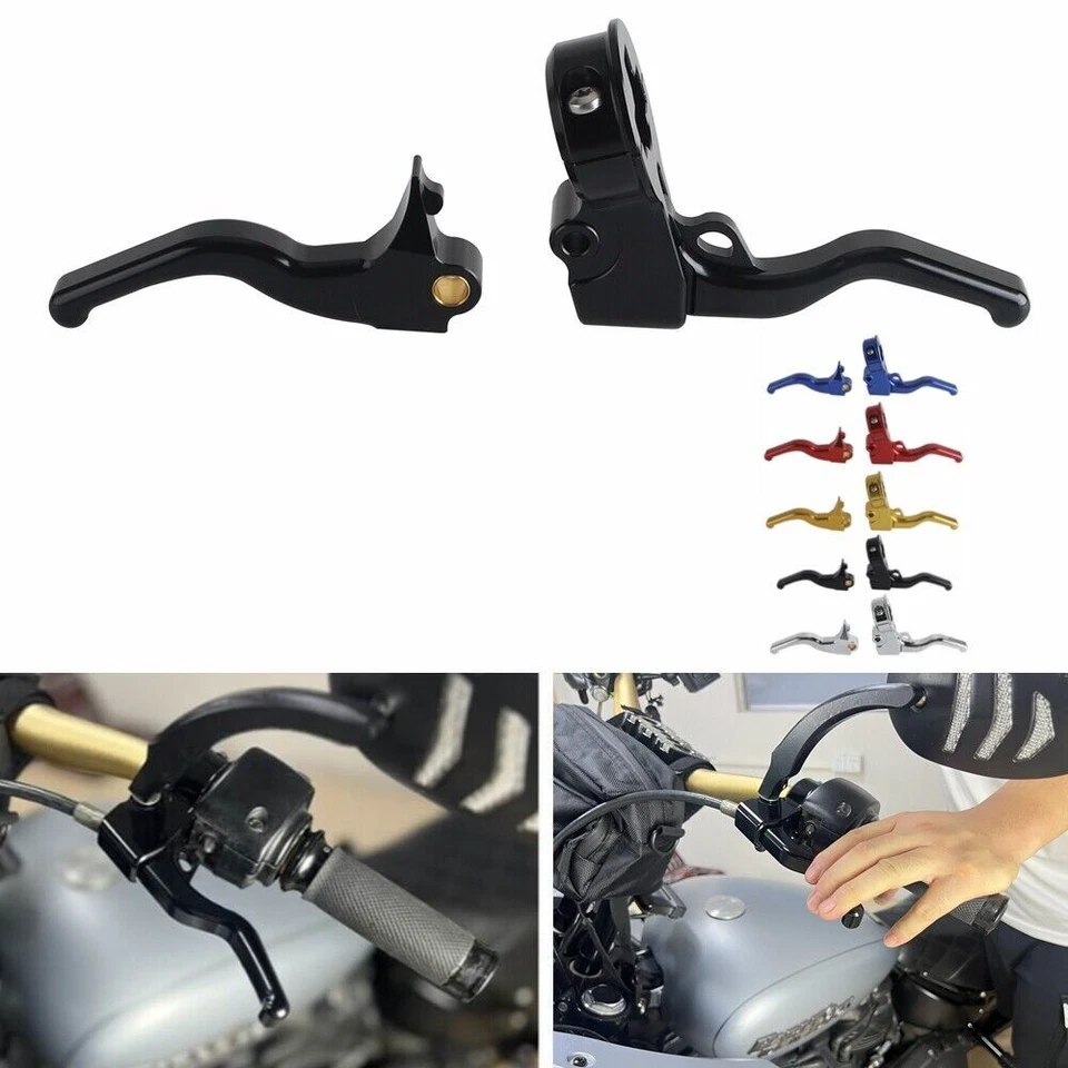 Juego de palancas manuales para Harley Electra Glide Ultra Road Glide Road King 1996-2007 Foto 1 de 4
