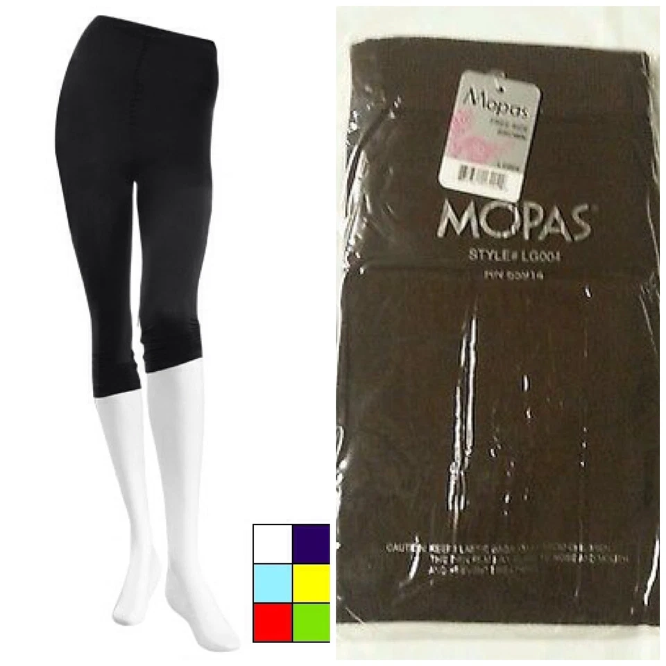 MOPAS 女士尼龙 Capri 紧身裤 (EX004/LG004) 免费尺寸  — 第 1/1 张图片