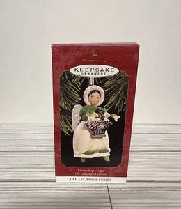 Hallmark Keepsake Ornament Snowdrop Angel The Language of Flowers 2nd in Series - Picture 1 of 2