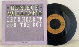 Deniece Williams - Let's Hear It For The Boys - 7" Vinyl Single 1984 CBS A4319 - Picture 1 of 4