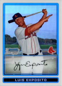 2009 Bowman Chrome Prospects Refractors #BCP187 Luis Exposito /500
