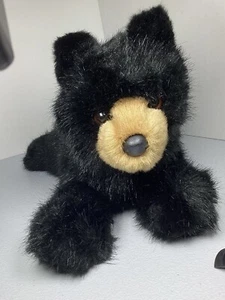Douglas Cuddle Black Bear Plush 1831 Toy Tan Face Stuffed Animal 13" 2022 - Picture 1 of 14
