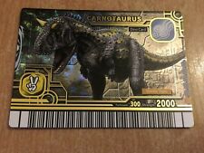 Dinosaur King Card Gold Carnotaurus Series 2 4th Edition Foil