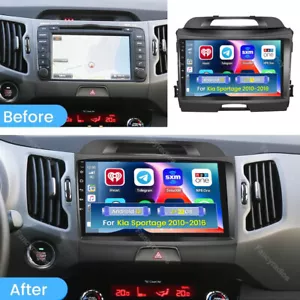 Radio estéreo para automóvil Kia Sportage Android 13 Carplay 2010-2016 WIFI GPS NAVEGACIÓN BT - Imagen 1 de 16