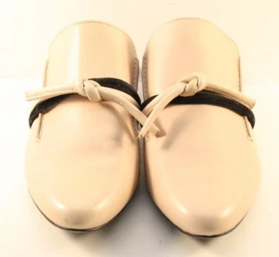 Phillip Lim Beige Leather 3.1 Louie Loafers Mules Womens Size US 6M / EUR 36M - Image 1 of 4