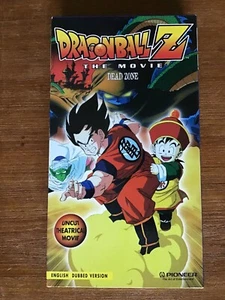 Dragon Ball Z The Movie Dead Zone VHS Tape English Dubbed Version Tested! - Picture 1 of 5
