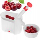 Cherry Pitter Seed Remover Olive Pits Tool Kitchen Corer Fruit Core White Easy